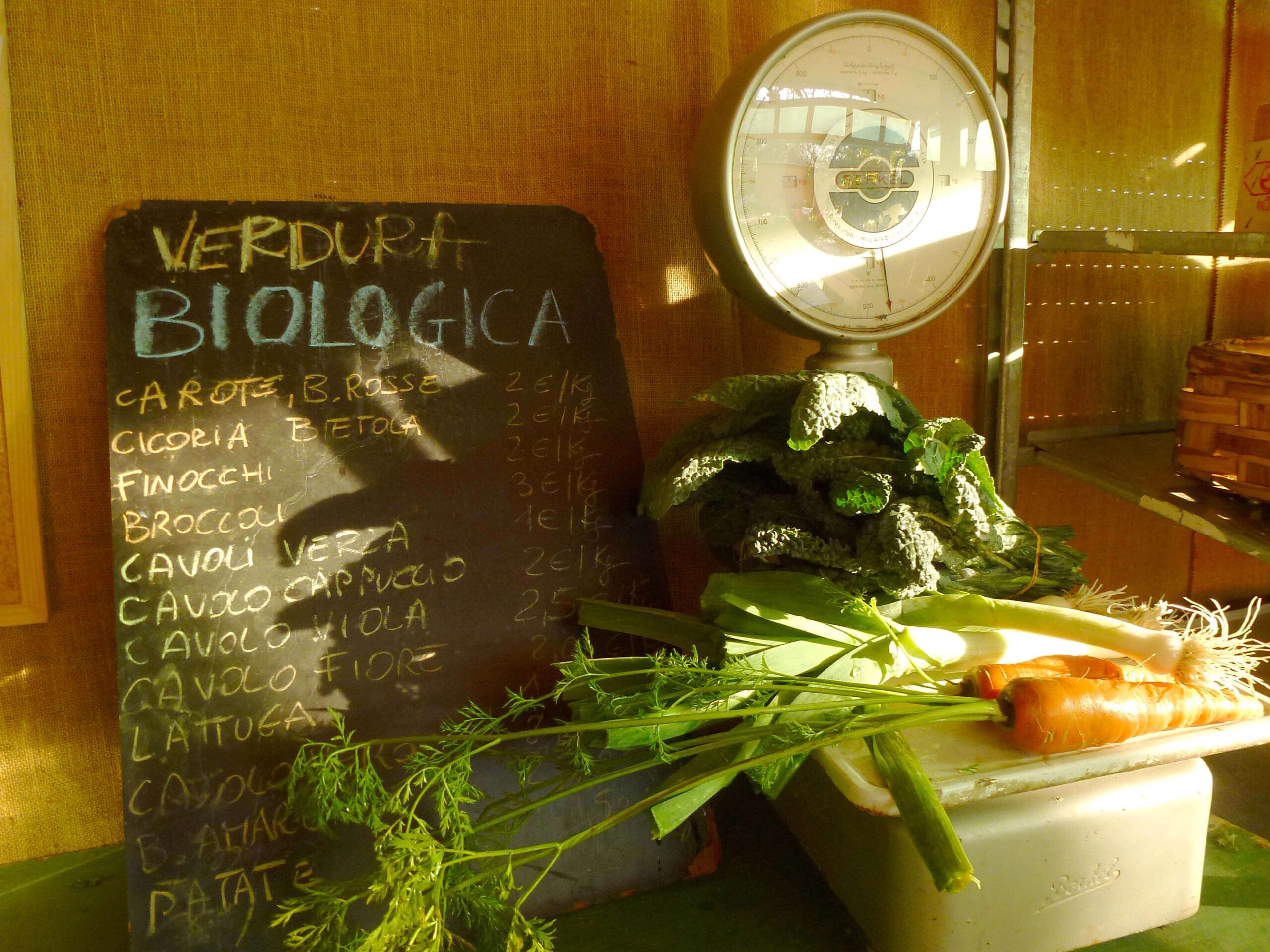 Pesa della verdura biologica NicoBio